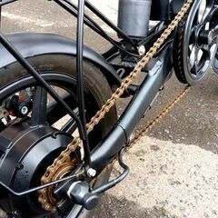 CATEOOKI 電動アシスト自転車 折りたたみ自転車 14インチ ブラック アルミフレーム バッテリー：7.8Ah 札幌市 中央区 南12条の画像