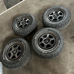 BFグッドリッチ　225 70 Ｒ16 レイズホイールセット