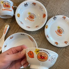 アンパンマン 子ども用食器セットの画像