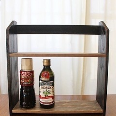 【新品未使用】スパイスラックの画像
