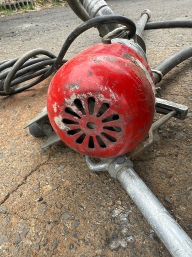 通電確認 SHIBAURA 芝浦 ドラム缶用 電動ポンプ 型番見にくい 100V