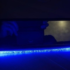 ブルーイルミ付きルームミラー
