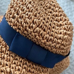 【美品】麦わら帽子 48cmの画像