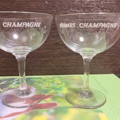 エルメス　シャンパングラス