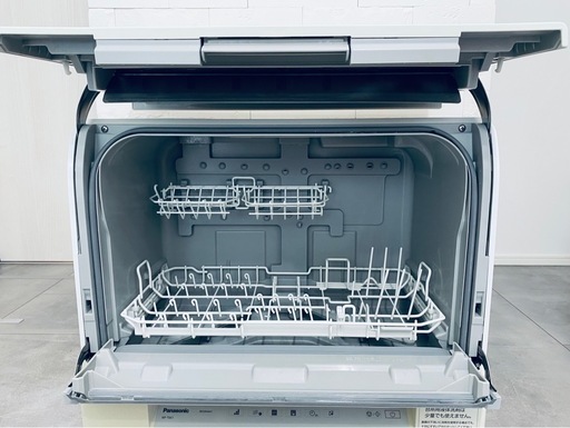 Panasonic 食洗機 NP-TSK1-W 2022年製 + 専用置き台N-SP3 + 分岐推薦CB-SSH8