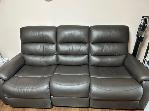 ニトリ電動ソファ　本革