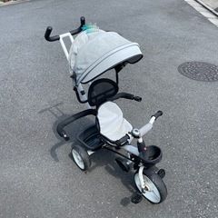近日処分　三輪車　手押し　棒付きの画像