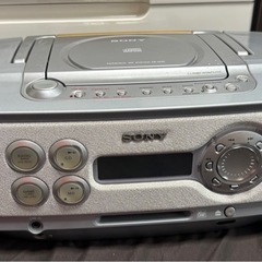 SONY MD/CD/radioプレーヤー　ジャンク