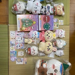 【先着順】ちいかわ　お皿、ぬいぐるみ、値札付の画像