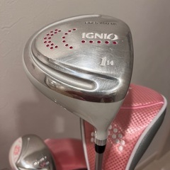 ゴルフ　ゴルフバッグ　ゴルフクラブ　レディースの画像