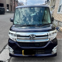 ダイハツ　タントカスタムRSターボ　平成26年車　車検上げ価格
