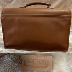 オールドコーチCOACHビジネスバッグブリーフケース書類鞄ショルダーバッグバックの画像