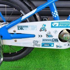 【子供用自転車16インチ】サイクルベースあさひ マリオカート【引取限定・現状渡し】三重県の画像