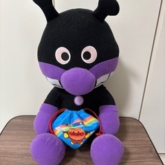 メガバイキンマンぬいぐるみ