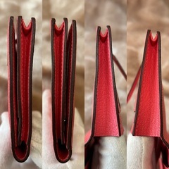 美品エルメスHERMÈSベアンスフレロングウォレット二つ折り長財布フランス製本革の画像