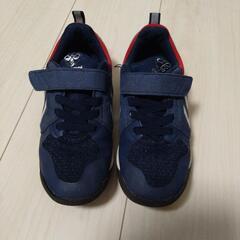 中古 hummel キッズスニーカー