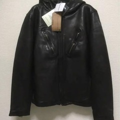 シープレザーパーカージャケット
