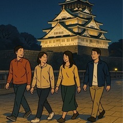 【5/23開催‼️】大阪城ナイトウォーキング🌸