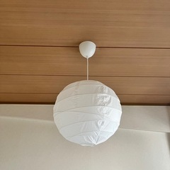IKEA ランプシェード&電球(スイッチ付き)