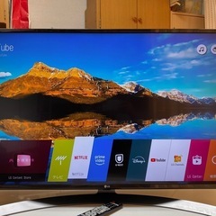 LG 4Kパネル,Wi-Fi対応 アプリ多数 43インチ液晶テレビ 43UJ630Aの画像