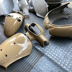 NEWペイント【サンドカーキ】レッツ4  外装一式
