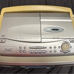 CD/MD/カセット/ラジオプレーヤーの画像