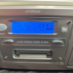 CD/MD/カセット/ラジオプレーヤーの画像