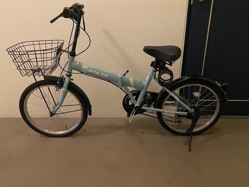 美品　折りたたみ自転車