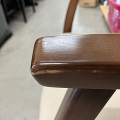 I2505-106 ナゼロ ダイニングチェア キズ汚れ有りの画像