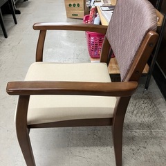 I2505-106 ナゼロ ダイニングチェア キズ汚れ有りの画像