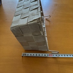 カゴ　茶色とベージュ　３つまとめての画像