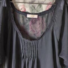 値下げ大きいサイズチュニックワンピの画像