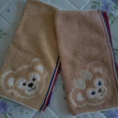 美品 ダッフィー シェリーメイ フェイスタオルセット