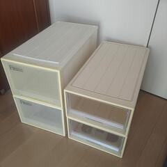 衣装ケース　Fits 　四個セット　収納　押し入れ収納
