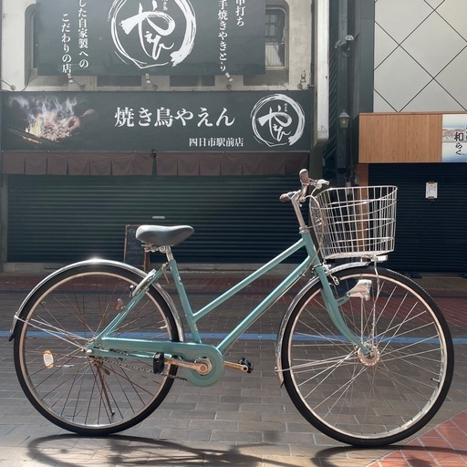 リサイクル自転車(2506-17) シティーサイクル(ﾌﾞﾘﾁﾞｽﾄﾝ) 27ｲﾝﾁ リサイクル自転車(2506-17) シティーサイクル(ﾌﾞﾘﾁﾞｽﾄﾝ) 27ｲﾝﾁ 【公式