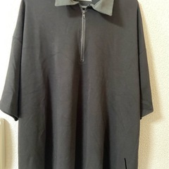 ハーフジップシャツ