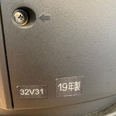 (お取引中) 東芝 REGZA液晶テレビ 32型 32V31 2019年製 の画像