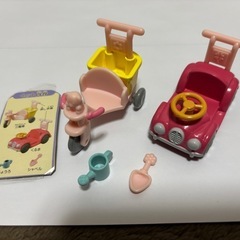 シルバニアファミリー家具【三輪車・くるまセット】