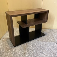 【美品】フリーラック ウォールナット　おしゃれな ディスプレイ棚