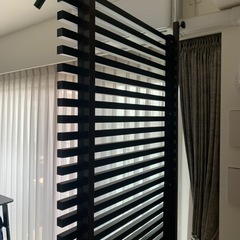 【値下げ】突っ張り木製パーテーション の画像