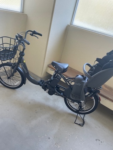 チャイルドシート付き電動自転車