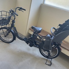チャイルドシート付き電動自転車