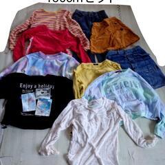 無料❗️❗️❗️女児服 秋冬物130cmセット