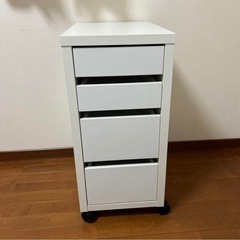IKEA MICKE ミッケ 引き出しユニット キャスターの画像