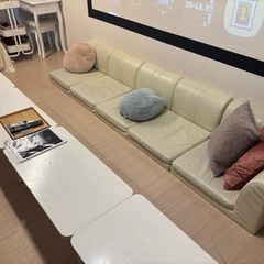 早い者勝ち！ローソファー3点　5／6迄引取り