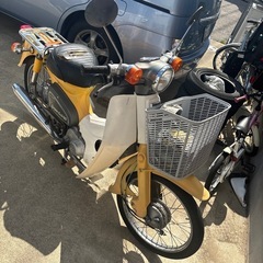 古いスーパーカブ　実働　の画像