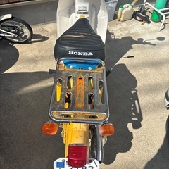 古いスーパーカブ　実働　の画像
