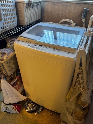AQUA 洗濯機 7キロ 受け渡し決定