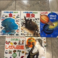 子供向け図鑑5冊