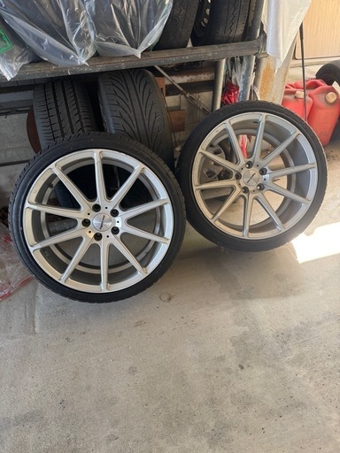 タイヤ、ホイールセット 4本　19インチ